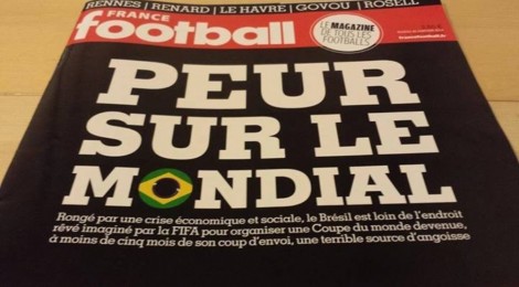 Revista France Football faz matéria negativa sobre a Copa de 2014 no Brasil