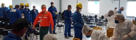 Petrobras realiza testagem para Covid-19 nos trabalhadores das obras do GasLub Itaboraí