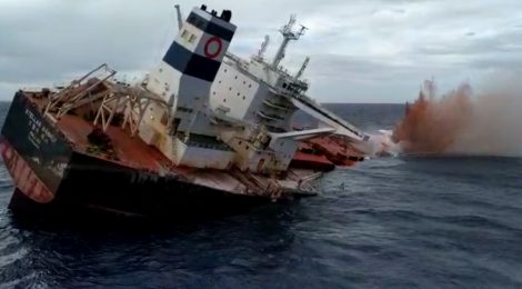 Navio Stellar Banner é afundado na costa do Maranhão