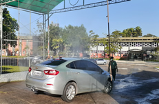 CIABA implanta estações de descontaminação em combate ao novo coronavírus