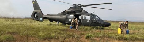 Forças Armadas transportam equipes para conter focos de incêndios no Pantanal