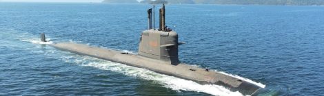 Prosub: Submarino ‘Riachuelo’ realiza primeira navegação independente