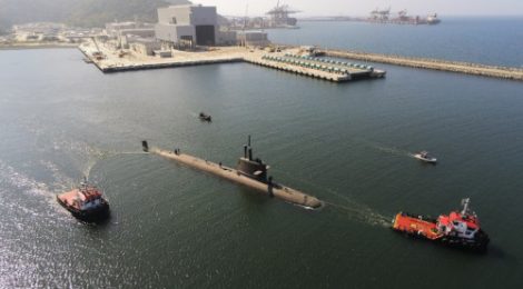 Submarino “Riachuelo” realiza Provas de Mar e Testes com seu sistema de propulsão