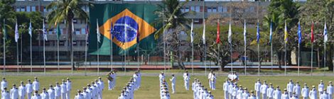 CIAGA realiza cerimônia de juramento à Bandeira