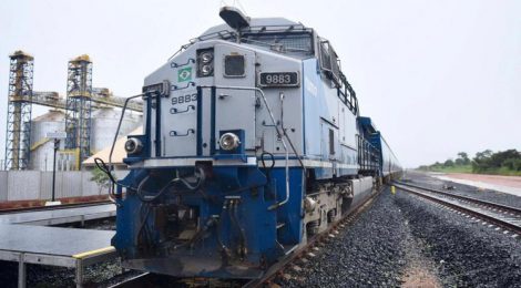 Governo inaugura em Goiás trecho da Ferrovia Norte-Sul