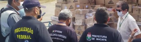 ANTAQ e Anvisa realizam fiscalização para coibir transporte irregular de congelados no Amapá