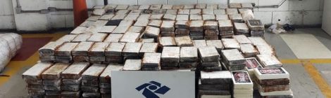 Receita Federal apreende 1,2 tonelada de cocaína no Porto de Santos