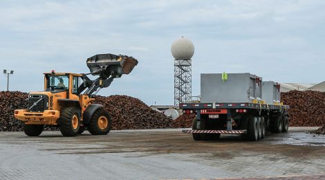 Portocel realiza o primeiro embarque de ferro gusa