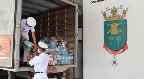 Marinha arrecada doações para Minas Gerais e Bahia