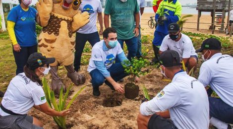 Marinha participa da abertura do Projeto "Praia Limpa 2022"