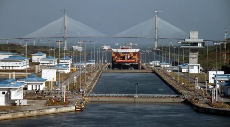 Canal do Panamá reduzirá o calado máximo dos Neopanamax para 1,095m