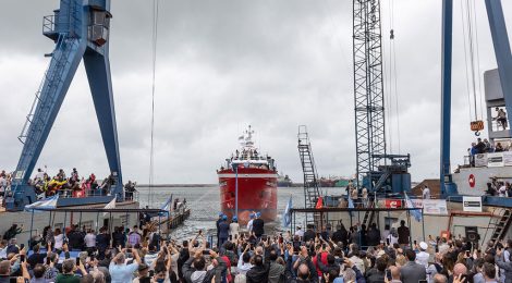 Indústria naval argentina inicia novo ciclo com navios pesqueiros