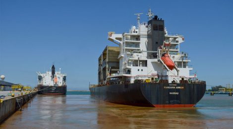 Calado dinâmico amplia eficiência e segurança na manobra de navios no Portocel