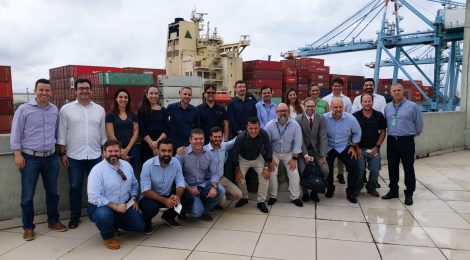 COMITIVA DE BRASÍLIA REALIZA VISITA TÉCNICA AO PORTO DE ITAJAÍ E COMPLEXO PORTUÁRIO