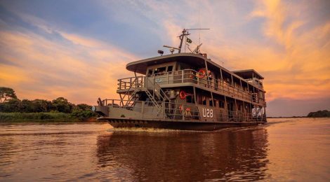 Navio da Marinha chega ao Pantanal para atender ribeirinhos