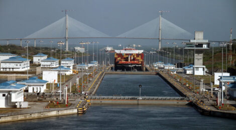 Canal do Panamá atingido pela seca pode reduzir ainda mais os trânsitos diários