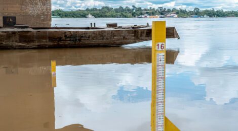 Hidrelétrica Santo Antônio volta a operar com melhora de nível de rio