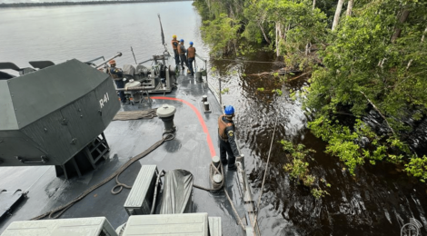 Abarrancagem: Uma Prática Essencial na Navegação Fluvial da Amazônia e Pantanal