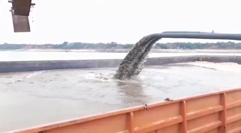 DRAGAGEM GARANTE NAVEGABILIDADE NOS RIOS AFETADOS PELA ESTIAGEM NO NORTE DO BRASIL