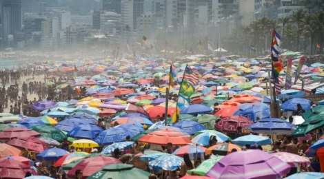 Onda de calor atinge 2,7 mil cidades e deve durar até sexta-feira