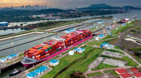 Canal do Panamá aumenta profundidade de navios e travessias após chuvas