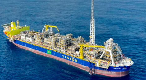 Conclusão das conexões para 1º óleo do FPSO 'Atlanta'