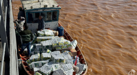 Marinha reforça apoio humanitário no Rio Grande do Sul