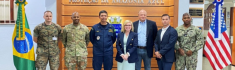 MARINHA DO BRASIL E US NAVY DEBATEM INTEROPERABILIDADE E SEGURANÇA NO COMPAAZ