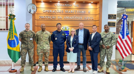 MARINHA DO BRASIL E US NAVY DEBATEM INTEROPERABILIDADE E SEGURANÇA NO COMPAAZ