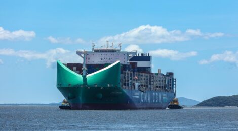 Poluição atmosférica de navios diminui no Porto de Paranaguá