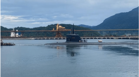 Submarino Tonelero realiza sua primeira saída ao mar com sucesso