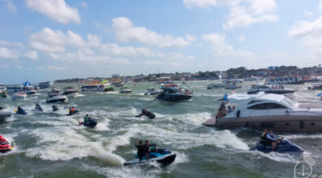 Círio de Nazaré: Marinha garantiu segurança da romaria fluvial, em Belém