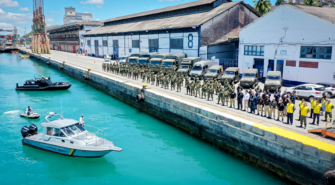 Marinha adestra forças na defesa do Porto de Salvador