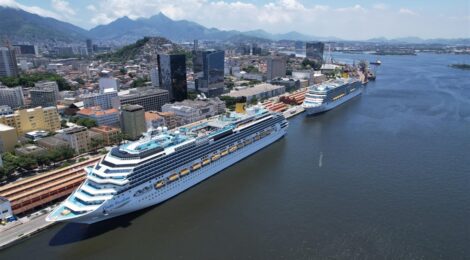 Com gigantes atracando no Píer Mauá, Rio vai receber 15 mil turistas