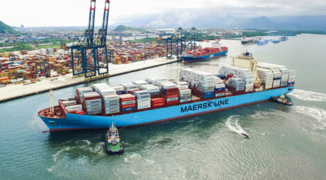 Maersk registra crescimento em 2024, com alta de 65% no EBIT