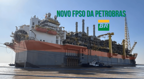 Construído na China, o FPSO Alexandre de Gusmão será instalado em breve no Campo de Mero